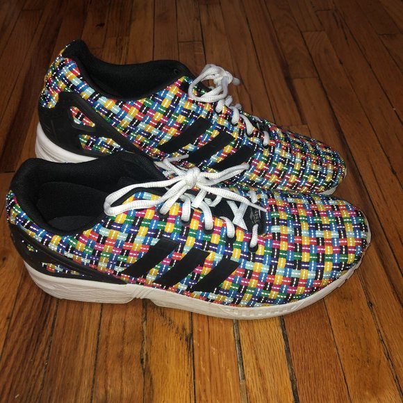 adidas zx flux multicolor